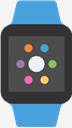 apple,watch,blue