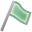 flag,green