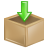 arrow,box,download,inventory