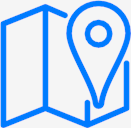 map,locate
