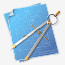 Blue,compass