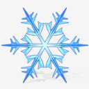 Blue,swanflake