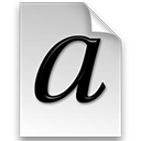 font,type1