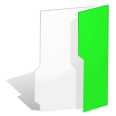 folder,green