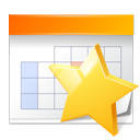 appointment,bookmark,calendar,star