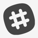 social,logo,slack