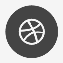 social,round,dribbble