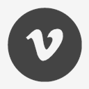 social,round,vimeo