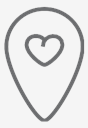 Pin,location,heart