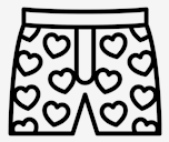 boxers,with,heart,pattern