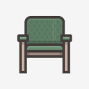 furniture,green,chair