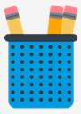 pencil,box