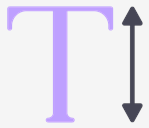 text,height