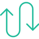 curve,arrow
