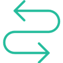 curve,arrow