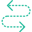 curve,arrow