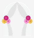 wedding,arch