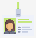 id,card