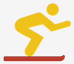 skiing