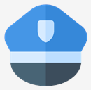 police,hat