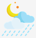 night,rain