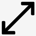 diagonal,arrow