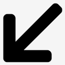 diagonal,arrow