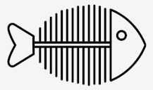 fish,bones