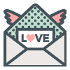 mail,wings,love