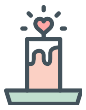 love,candle
