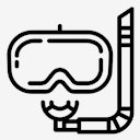 diving,mask