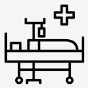 hospital,bed