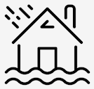 flooded,house