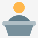 podium,with,speaker