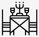 dinner,table