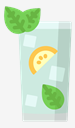 gin,tonic