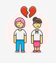breakup,couple,lesbian