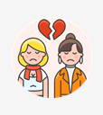 breakup,couple,lesbian