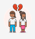 breakup,couple,lesbian