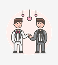 dance,gay,wedding