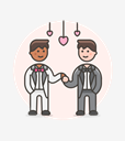dance,gay,wedding