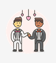 dance,gay,wedding