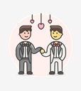 dance,gay,wedding