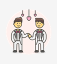 dance,gay,wedding