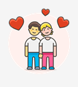 couple,gay,head,to