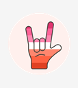 flag,hand,lesbian,rock