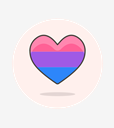 bisexual,flag,heart