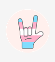 flag,hand,rock,transgender