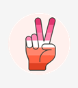 flag,hand,lesbian,peace