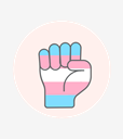 fist,flag,hand,transgender